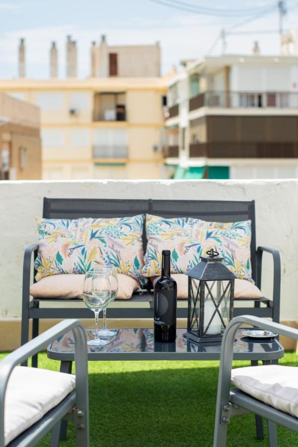 Appartement Atico Frente Al Mar 2 Terrazas Barbacoa Y Parking Sujeto A Disponibilidad à El Campello Extérieur photo